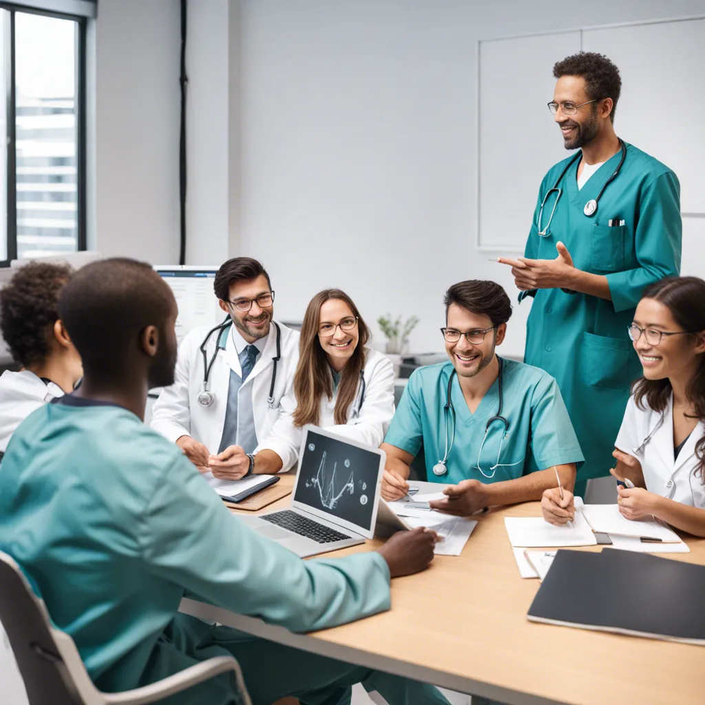 Group of medical students